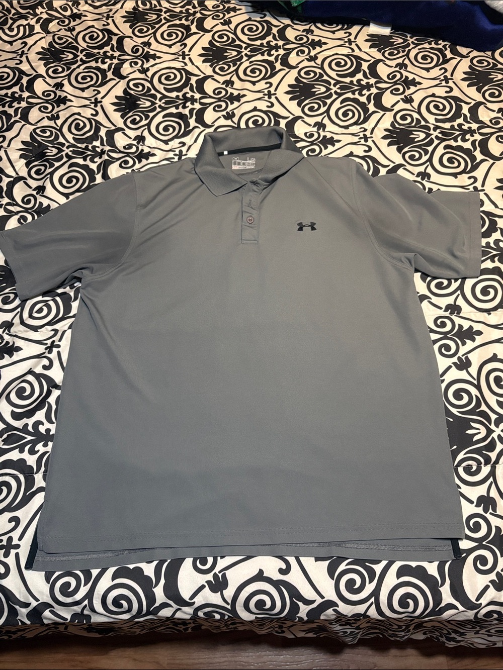 Under Armour Men’s Charcoal Grey Polo Shirt